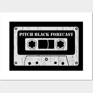 Pitch Black Forecast - Vintage Cassette White Posters and Art